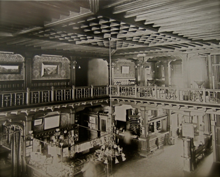 The Lobby in Late 1800's